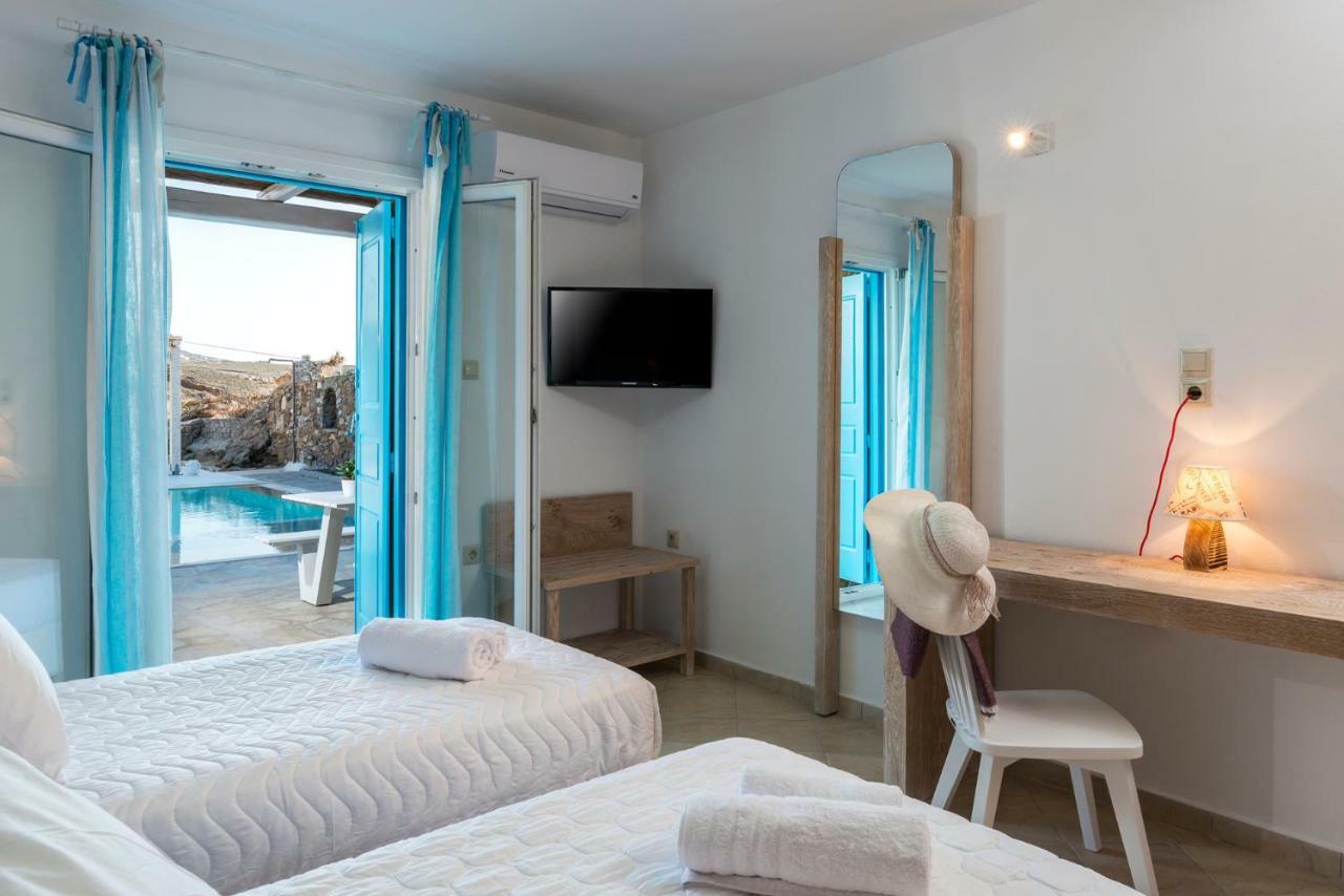 Вілла Wild View Mykonos Merchia Beach Екстер'єр фото
