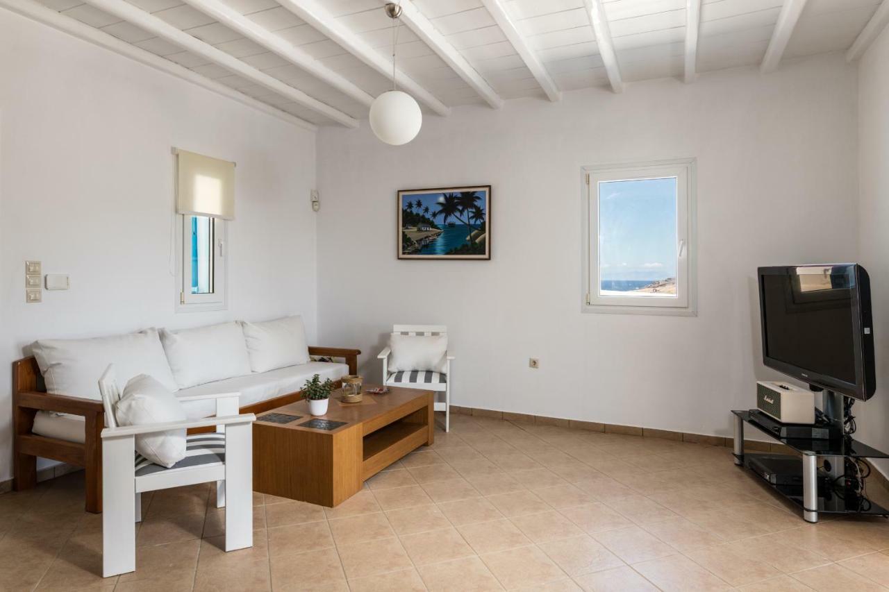 Вілла Wild View Mykonos Merchia Beach Екстер'єр фото