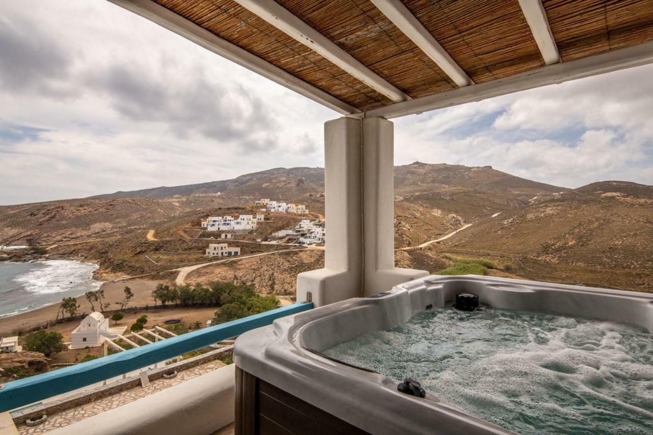 Вілла Wild View Mykonos Merchia Beach Екстер'єр фото